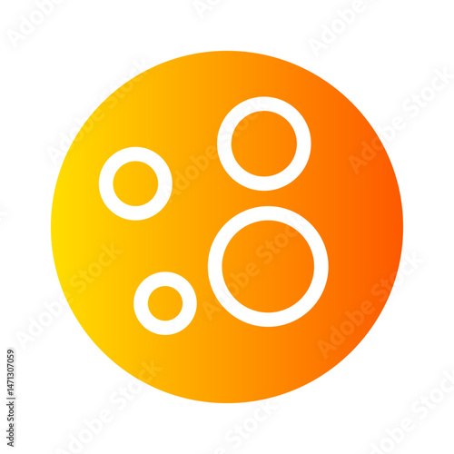 moon gradient icon