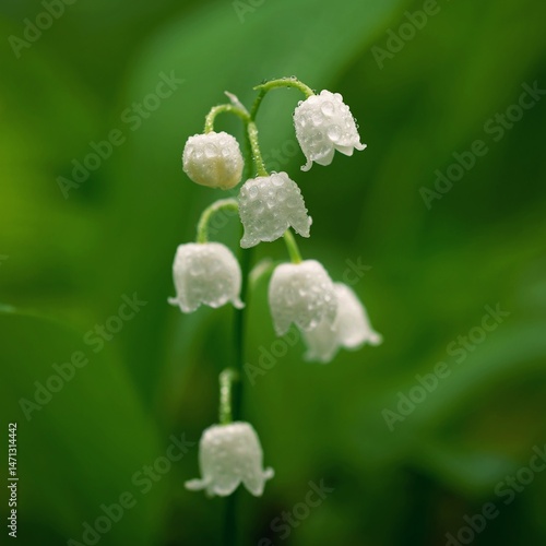 Lily of the valley (Convallaria majalis)