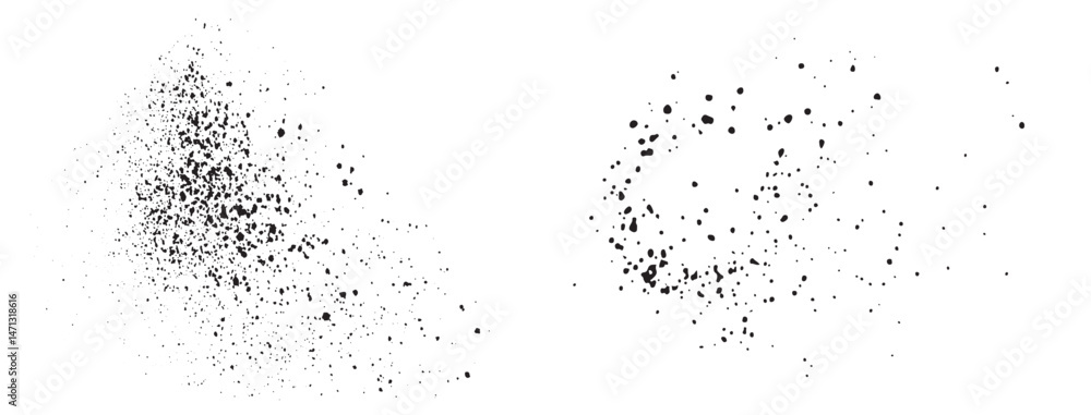 Blood paint ink splatter abstract black grunge texture paint ink isolated background Blood paint ink splatter abstract black grunge texture paint ink isolated background