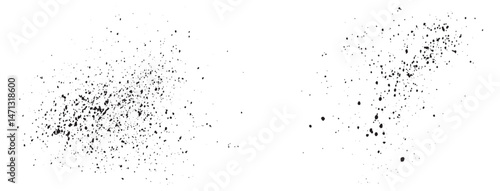 Distressed grunge texture black blood texture banner