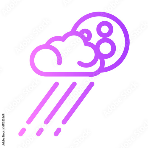 hail gradient icon