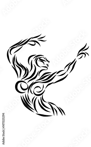 tribal tattoo design