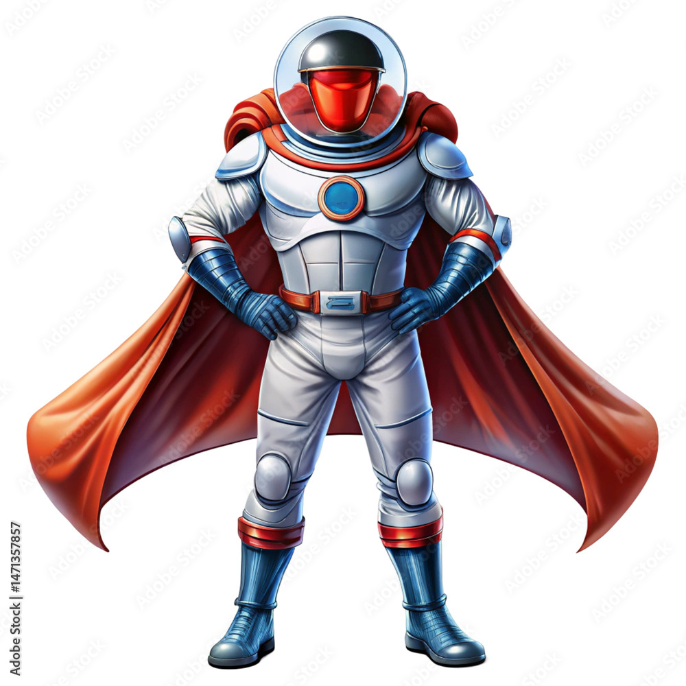 Fototapeta premium super hero warrior