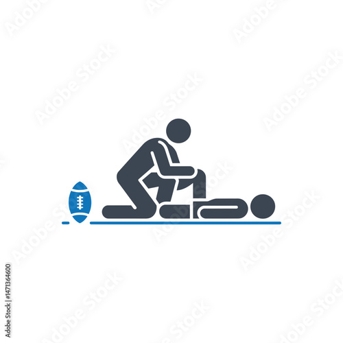 Sports Injury Treatment Icon