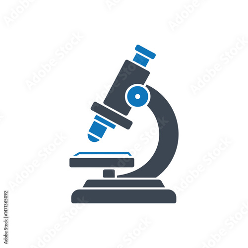Scientific Microscope Research Icon