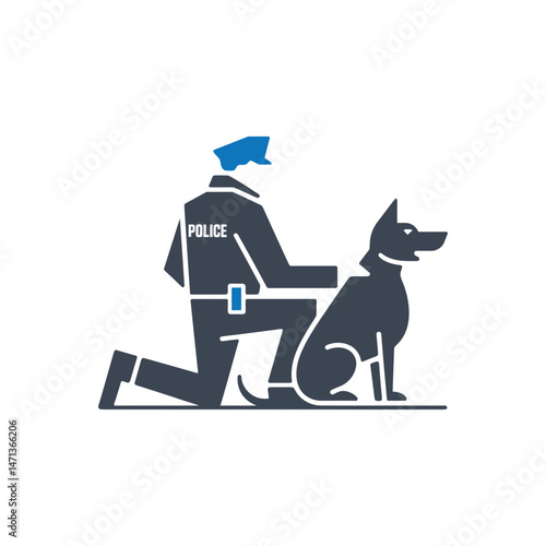 Police K9 Unit Icon