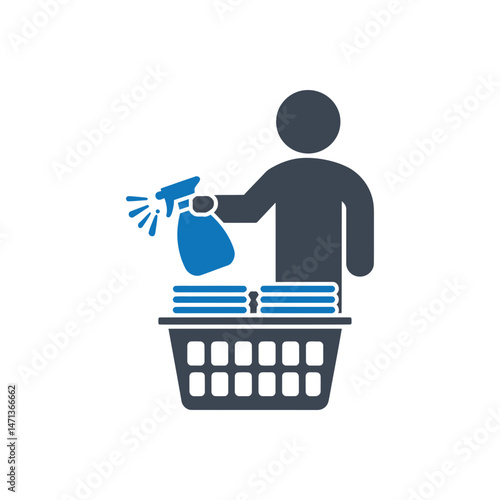 Clothing Disinfection Spray Icon