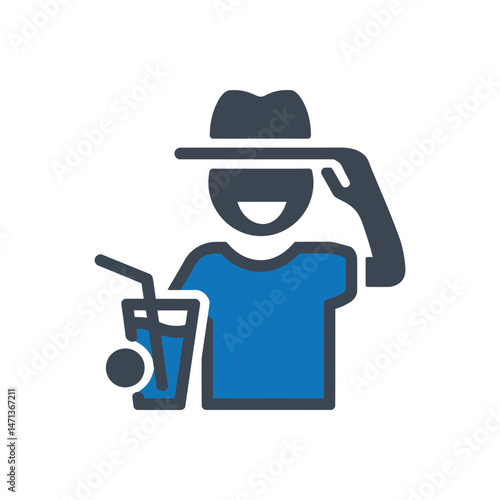 Tourist Refreshment Icon