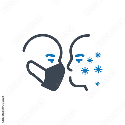 Face Mask Protection Icon