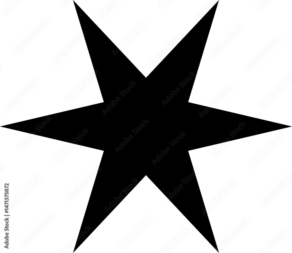 Fototapeta premium Star shape