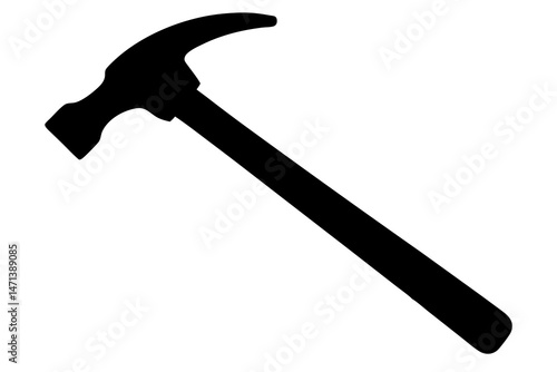 Wallpaper Mural hammer isolated on white Torontodigital.ca