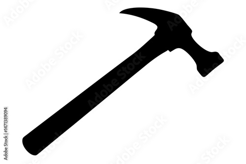 hammer isolated on white