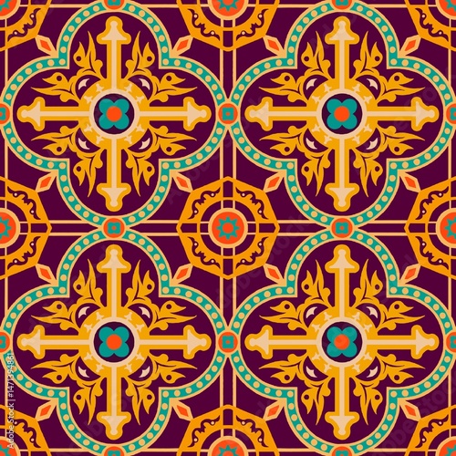 Ikat Mandala tribal fabric pattern, Chinese pattern, suitable for interior decoration, tiles, ceramics, fabrics, clothing, wallpapers, furniture, artwork, carpet, silk, textiles, texture, fashion.