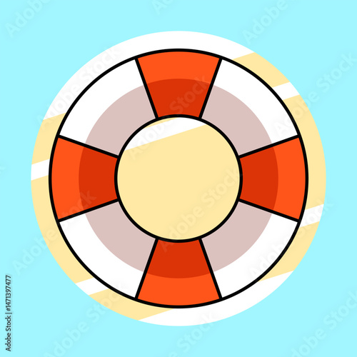 Free Download life buoy vector illustration - GFXLoad