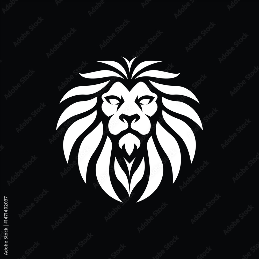 Fototapeta premium Lion logo vector