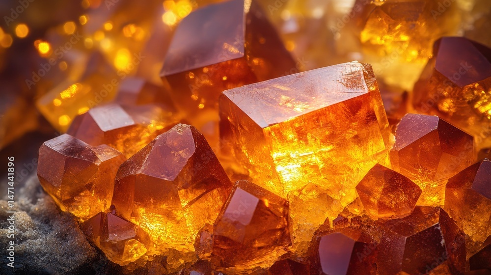 Citrine Crystal Cluster Citrine Crystal Cluster