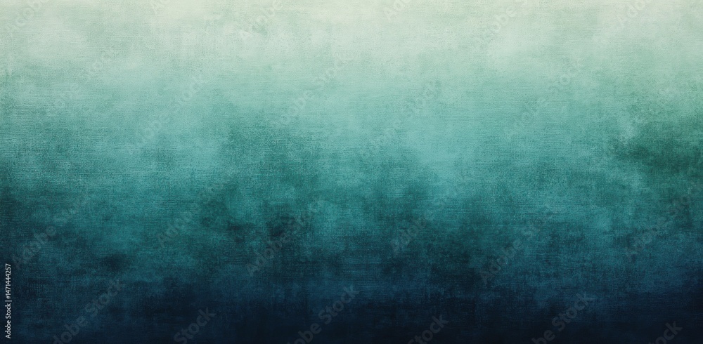 Obraz premium Ocean's Depths Light fades into dark, textured backdrop in blues & teal hues