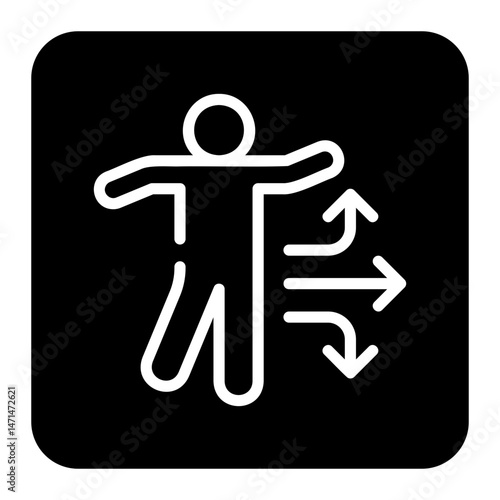 skills glyph icon