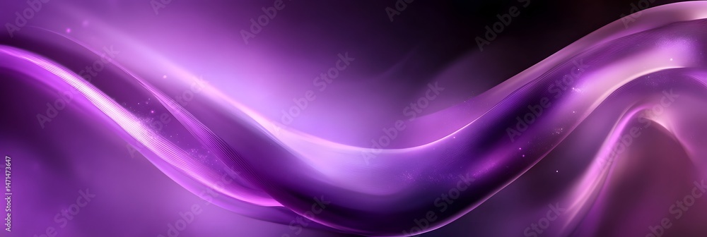 Fototapeta premium Abstract Purple Wave Background