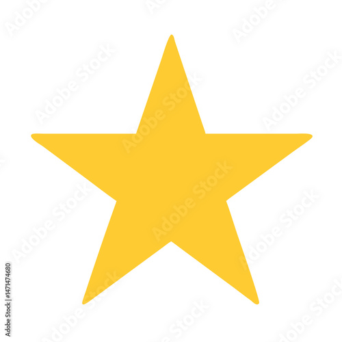 Shining Star Illuminating the Night Sky, Symbolizing Hope and Dreams