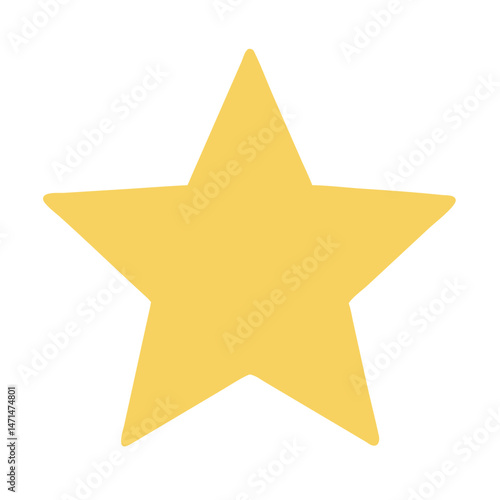 Shining Star Illuminating the Night Sky, Symbolizing Hope and Dreams