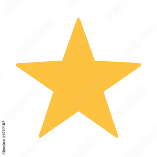 Shining Star Illuminating the Night Sky, Symbolizing Hope and Dreams