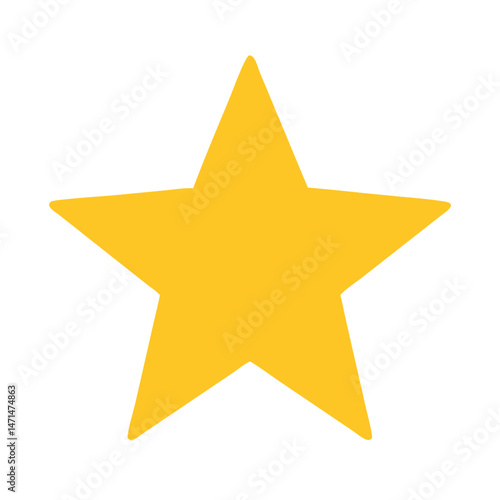 Shining Star Illuminating the Night Sky, Symbolizing Hope and Dreams
