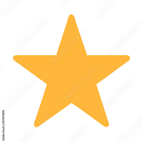 Shining Star Illuminating the Night Sky, Symbolizing Hope and Dreams