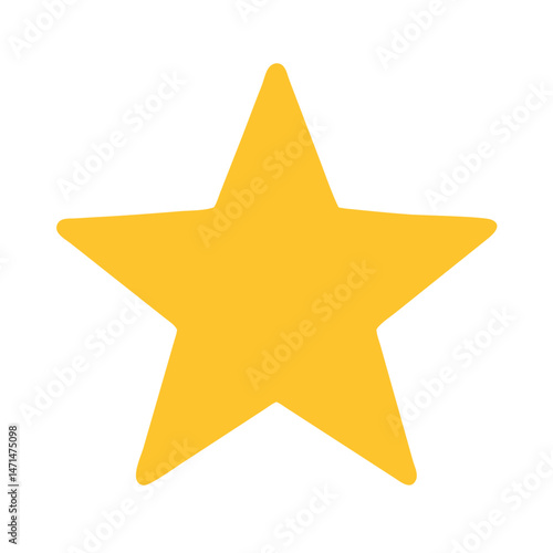 Shining Star Illuminating the Night Sky, Symbolizing Hope and Dreams