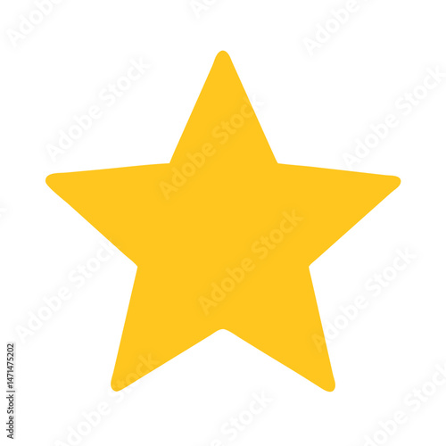 Shining Star Illuminating the Night Sky, Symbolizing Hope and Dreams