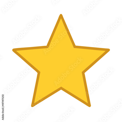 Shining Star Illuminating the Night Sky, Symbolizing Hope and Dreams