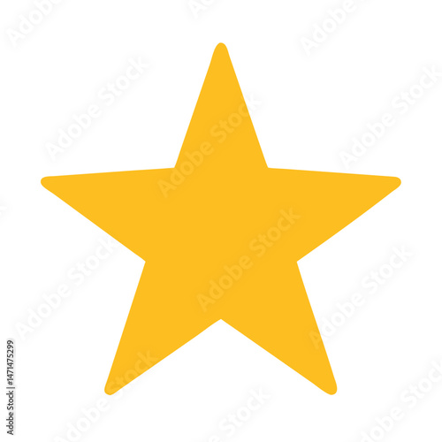 Shining Star Illuminating the Night Sky, Symbolizing Hope and Dreams
