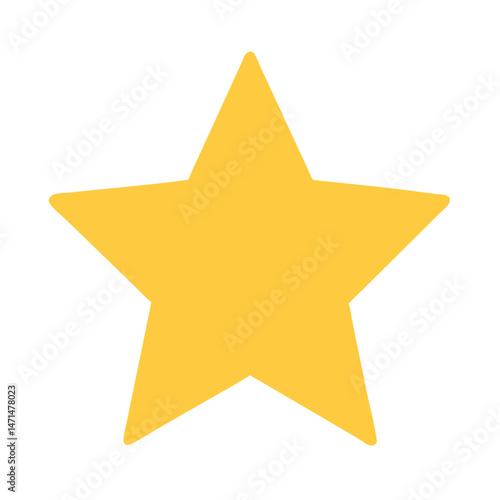 Shining Star Illuminating the Night Sky, Symbolizing Hope and Dreams