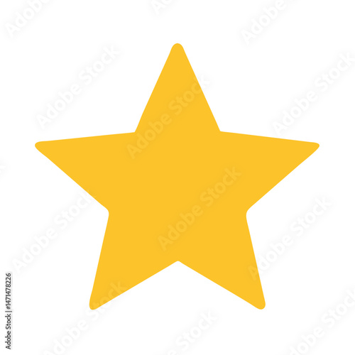 Shining Star Illuminating the Night Sky, Symbolizing Hope and Dreams