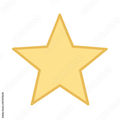 Shining Star Illuminating the Night Sky, Symbolizing Hope and Dreams