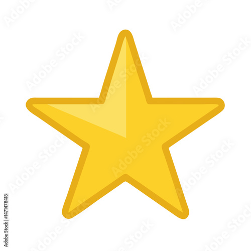 Shining Star Illuminating the Night Sky, Symbolizing Hope and Dreams
