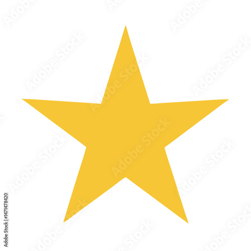 Shining Star Illuminating the Night Sky, Symbolizing Hope and Dreams