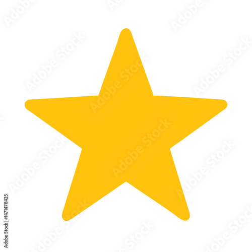 Shining Star Illuminating the Night Sky, Symbolizing Hope and Dreams