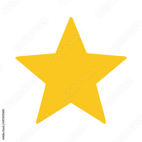 Shining Star Illuminating the Night Sky, Symbolizing Hope and Dreams