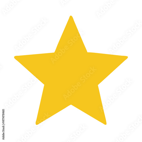 Shining Star Illuminating the Night Sky, Symbolizing Hope and Dreams