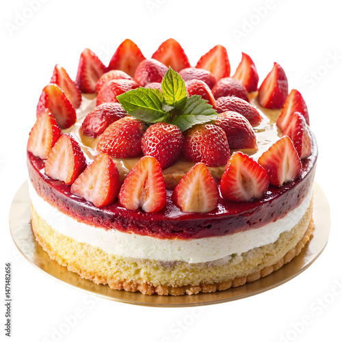 Delicious Strawberry Cake Recipe: Easy Steps & Stunning Photos