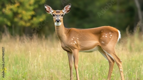 Obraz na płótnie Close-up portrait of deer
w salonie