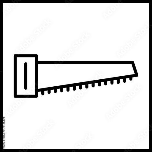Saw icon design