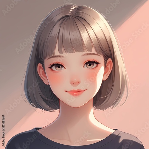 Wallpaper Mural AI美少女アイコン_20250511(4000*4000pxl) - 18 Torontodigital.ca