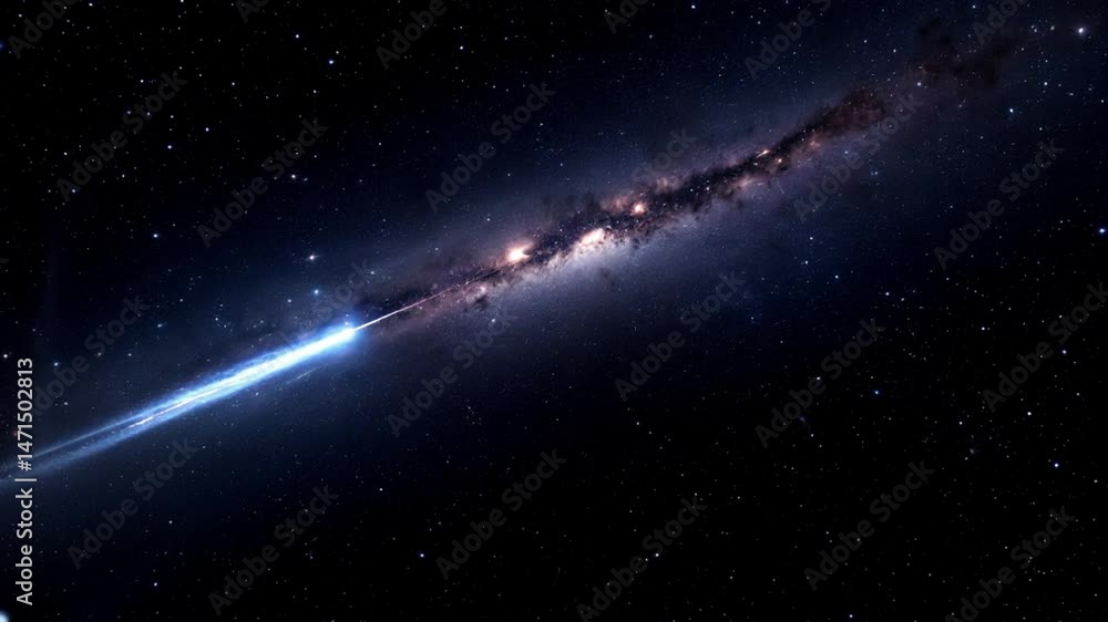 Meteor Shower Streaks Across Sky in Galactic Display of Light
Meteor Shower Streaks Across Sky in Galactic Display of Light