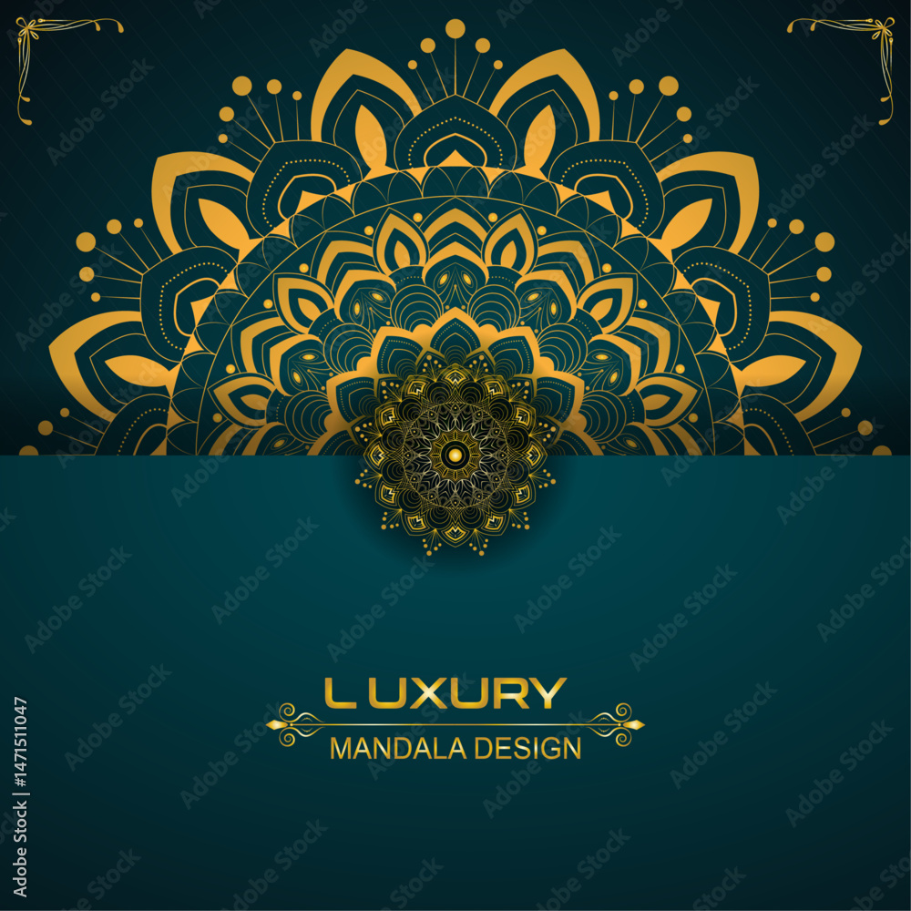 Golden Glowing Mandala with Floral Elements – Vector Art for Home Decor, Wall Art, Cover Design, Background, Invitation, Greeting, Textile Print, Ornament, Poster Golden Glowing Mandala with Floral Elements – Vector Art for Home Decor, Wall Art, Cover Design, Background, Invitation, Greeting, Textile Print, Ornament, Poster