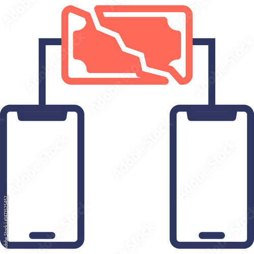 Split Payments mixed color icon