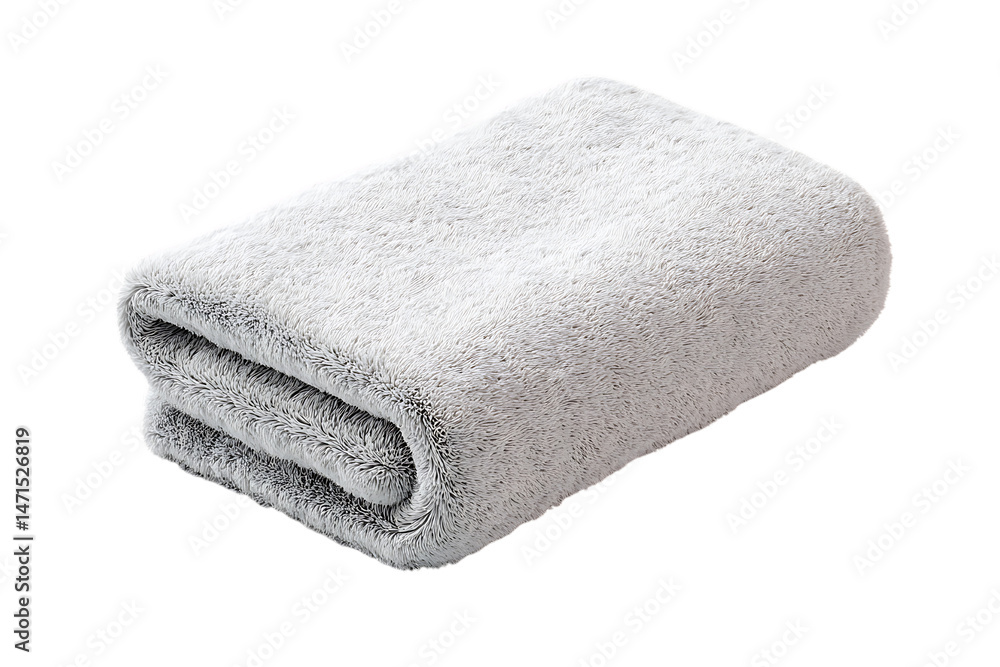 Clean and Soft Folded Towel Mockup Presentation Clean and Soft Folded Towel Mockup Presentation
