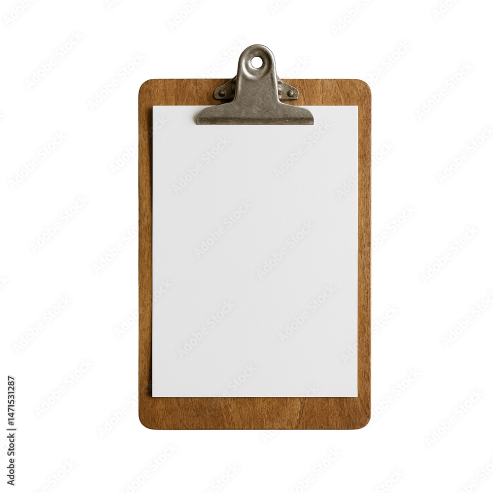 Blank clipboard on white isolated on transparent or white background PNG Blank clipboard on white isolated on transparent or white background PNG