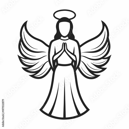 angel with wings